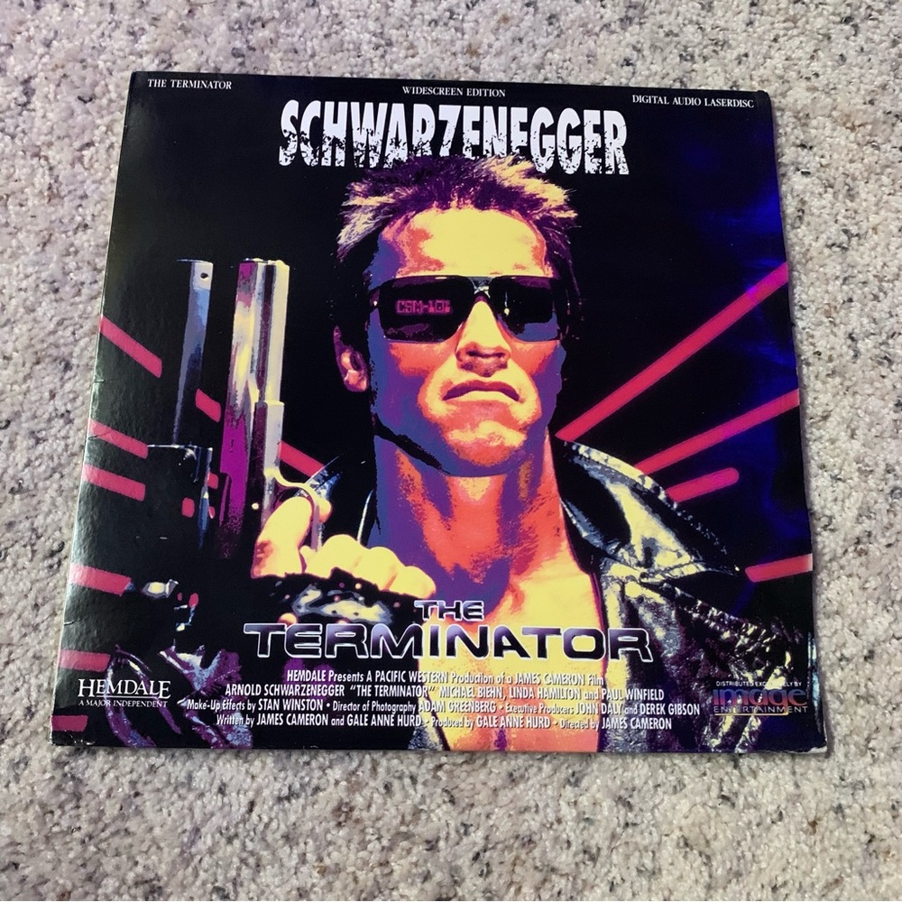 The Terminator Laserdisc.
